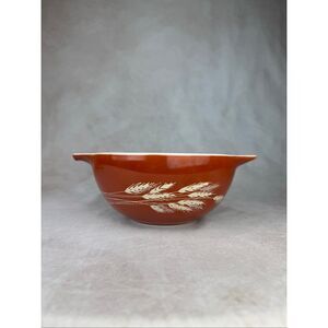 Vintage Pyrex Harvest Wheat Cinderella Mixing Bowl #442